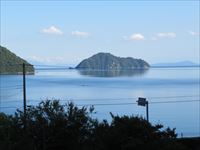 琵琶湖と竹生島